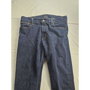 Polo Ralph Lauren Jeans Womens 30 The Tompkins Skinny Dark Blue Mid Rise